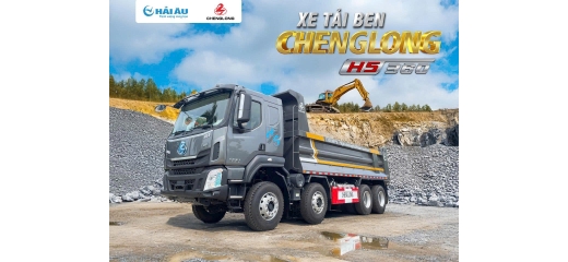 BEN 4 CHÂN (8X4) 360HP - CẦU LÁP (THÙNG U)