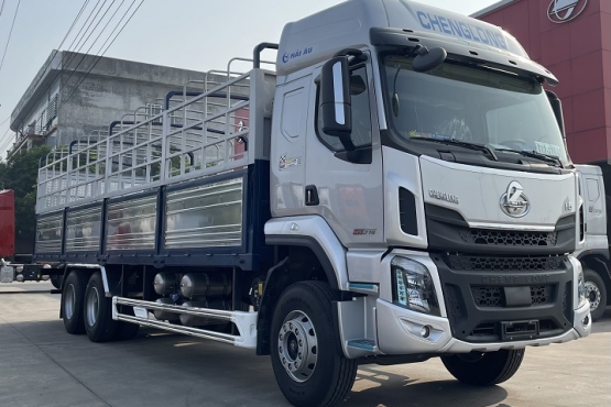 Ô TÔ TẢI CÓ MUI 3 CHÂN (6X4 TIÊU CHUẨN) 