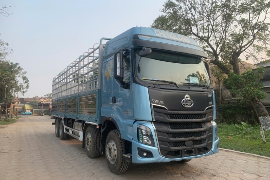 TẢI THÙNG 4 CHÂN H7 330HP (TIÊU CHUẨN HP)