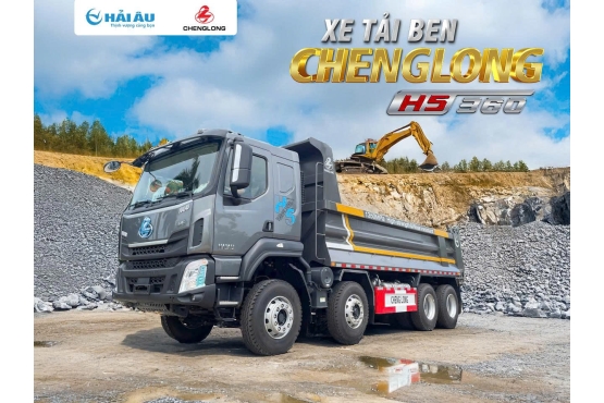 BEN 4 CHÂN (8X4) 360HP - CẦU LÁP (THÙNG U)