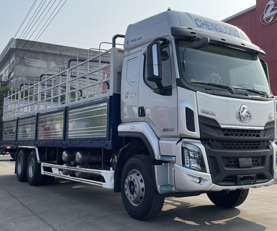 Ô TÔ TẢI CÓ MUI 3 CHÂN (6X4 TIÊU CHUẨN) 