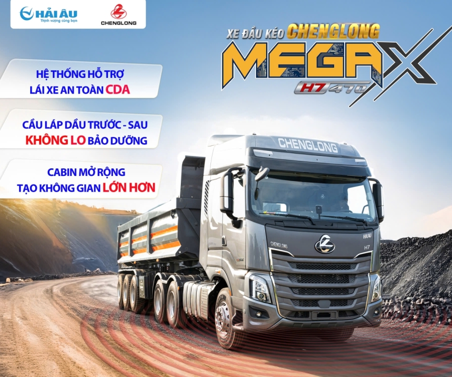XE ĐẦU KÉO CHENGLONG H7 MEGAX 470 HP