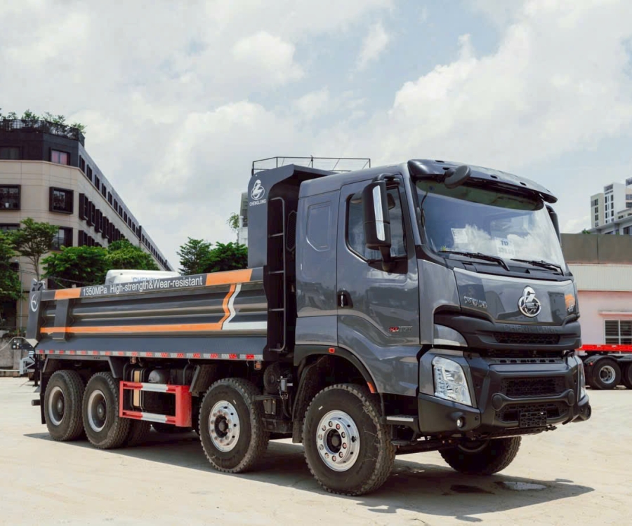 BEN 4 CHÂN 350HP (8X4) - CẦU DẦU (THÙNG U)